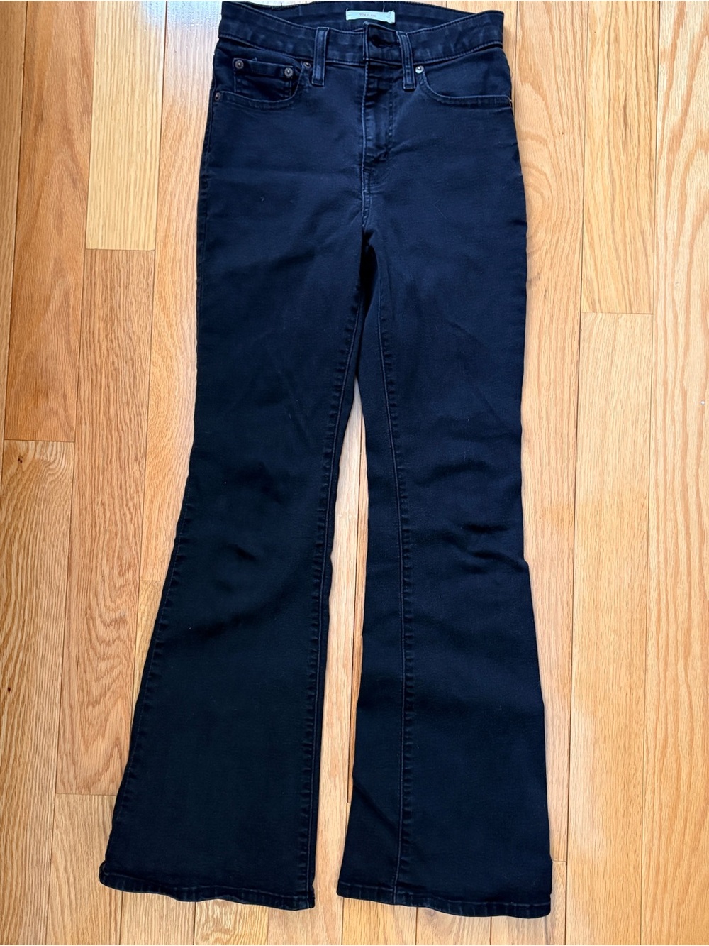 Levi's Black High-Rise Jeans